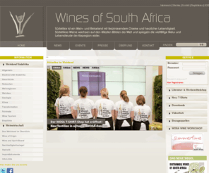 suedafrika-wein.info: Südafrika Wein :: www.suedafrika-wein.de :: Wein aus Suedafrika :: Wein :: Südafrika
Dieses Südafrika-Wein-Portal des südafrikanischen Weinexportverbands (WOSA) wird Ihre Begeisterung für das Kap der guten Weine wecken und wachhalten.