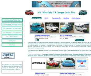 westfaliat4.info: VW Westfalia T4 Transporter  Info Site
An information site about Volkswagen Westfalia T4 Transporter camper vans.