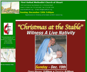 christmasatthestable.com: FUMC: Welcome
