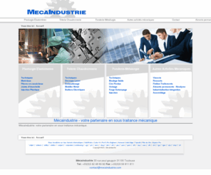 meca-indutrie.com: Mécaindustrie - votre partenaire en sous traitance mécanique
Mécaindustrie - votre partenaire en sous traitance mécanique. Pour réduire vos coûts de production et améliorer votre rentabilité, nous produisons pour vous toutes sortes de pièces et sous ensembles mécaniques en asie.