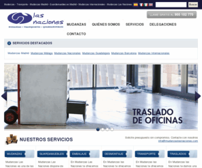 mudanzas-lasnaciones.es: Mudanzas – Transporte – Mudanzas Madrid – Guardamuebles en Madrid – Mudanzas Internacionales – Mudanzas Las Naciones
Mudanzas Las Naciones ofrece servicios de transporte, mudanzas en Madrid, guardamuebles en Madrid, Mudanzas en Málaga y mudanzas internacionales.