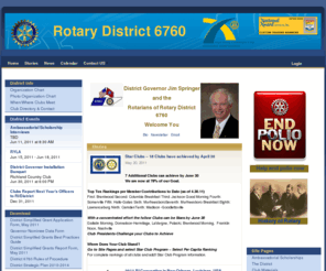 rotary6760.net: District 6760
Official Website for District 6760. Powered by ClubRunner.