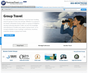 culinaryadventure.net: Group Travel | Montrose Travel
Group Travel made easy! We can concentrate on the content of your meeting, your golf game on your incentive trip. 40 years of experience behind us.