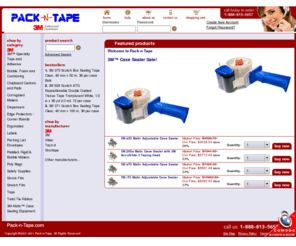 klinepackaging.com: Pack-n-Tape
 -  Packaging Supplies, Shipping Supplies, Packaging Equipment
Pack-n-Tape Sells 3M Tape, 3M Adhesive, 3M VHB, Packaging Supplies, Shipping Supplies and Packaging Equipment for Immediate Shipment Nationwide.