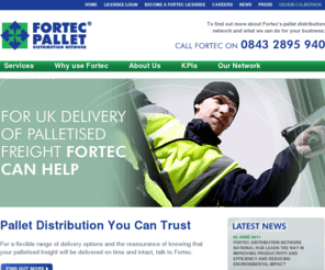 fortecnetwork.org: Next Day Pallet Delivery | Fortec Pallet Distribution
Fortec Pallet are a pallet distribution and logistics company who offer next day pallet delivery and unrivalled flexibility.