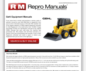 gehlmanuals.com: Gehl Equipment Manuals
Gehl Skid Steers and Equipment Manuals - To find an OEM or reproduction Gehl Equipment manual look here.  Largest selection online.
