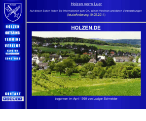 holzen.de: Holzen vorm Luer (Arnsberg) - Ein Dorf im Sauerland stellt sich vor
Holzen - Ein Dorf im Sauerland (Arnsberg) stellt sich vor