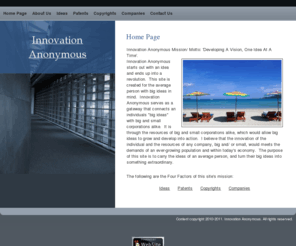 innovationanonymous.com: Home Page
Home Page
