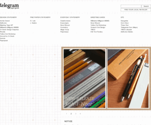 telegram.net.au: Stationery Wholesalers of  Rhodia, Tmod, O-check, Clairefontaine, mmmg, Mt Tape, Delfonics - Telegram Paper Goods
