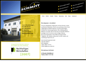 armin-schmitt.com: Armin Schmitt Haustechnik GmbH, Eppelheim - Heizungsanlagen, Sanitärtechnik, Solaranlagen, Staubsaugersysteme, Öko-Lüftungssysteme, Wellness, 24-Std. Notdienst
Wir bieten schnelle, saubere, zuverlässige Qualitätsarbeit im Bereich Haustechnik. Fragen Sie uns an!