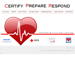 certifypreparerespond.com: Personal and Corporate CPR/First Aid Training
CPR FIrst Aid and AED Defribrillator Training in Manhattan, New York