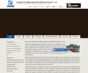 dftractorvideo.com: Dongfeng,Farm Tractor Manufacturer,Agricultural Machinery in China
Dongfeng is China agricultural machinery manufacturer since 1952, offer farm tractor, walking tractor, power tiller and farm implements. We provide 12-month guarantee on farm equipment, welcome.