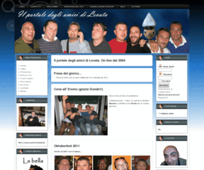 levata.net: Il portale degli Amici di Levata.       On line dal 2004
Il portale degli amici di levata