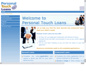 personaltouchloans.com: Personal Touch Loans
Personal Touch Loans