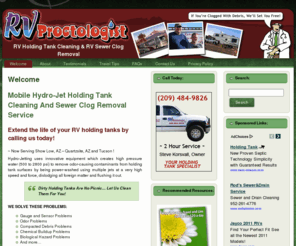 rvproctologist.com: RV Holding Tank Cleaning & RV Sewer Clog Removal
RV Holding Tank Cleaning & RV Sewer Clog Removal