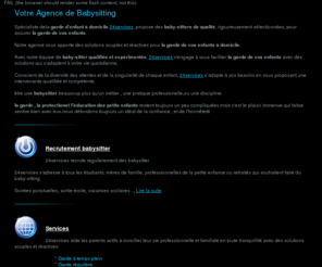 24services.org: agence de babysitting à marrakech,garde enfant babysitting
Spécialiste de la garde d’enfant à domicile 24services ,propose des baby-sitters de qualité, rigoureusement sélectionnées, pour assurer la garde de vos enfants.