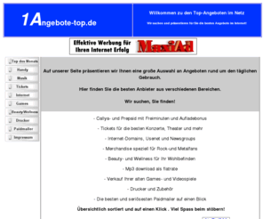 1angebote-top.de: 1Angebote-top.de
1A Top Angebote im Internet