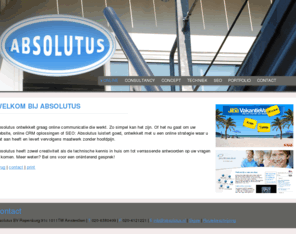 absolutus.nl: Absolutus online communicatie, advies en implementatie - Online
 