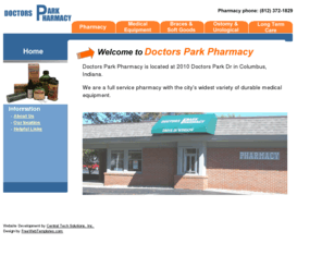 drparkrx.com: Doctors Park Pharmacy Home Page
FW MX FP HTML