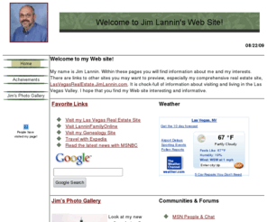 jimlannin.com: Welcome to Jim Lannin's Web Site!
