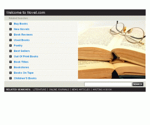 novel.com: 
	buy books new novels book  at novel.com

buy books new novels book reviews used poetry best sellers