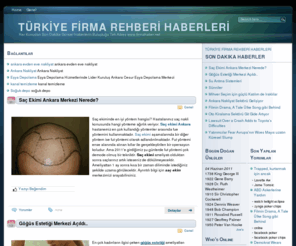 firmahaber.net: TÜRKİYE FİRMA REHBERİ HABERLERİ
Son Dakika Güncel Haberlerin Buluştuğu Tek Adres www.firmahaber.net