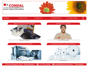 imprentacondal.com: Imprenta Condal - Servicio Integral de Artes Gráficas
Cycle through a number of images oner after the other.