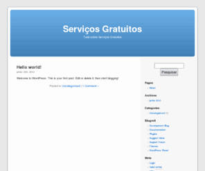 servicosgratuitos.net: Serviços Gratuitos
Tudo sobre Serviços Gratuitos
