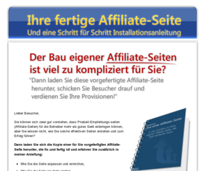 internetmarketing-starthilfe.com: Internetmarketing Starthilfe - Wie es am einfachsten geht!
Wie Sie das Internetmarketing am schnellsten erlernen, indem Sie vorhandene Ressourcen nutzen, die uns das Internet bietet.