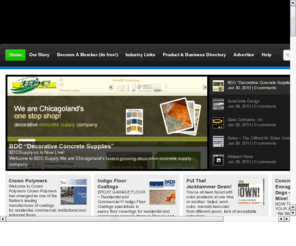 mywodc.com: World of Decorative Concrete
Decorative Concrete News Portal & Industry Business Directory
