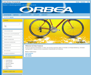 orbea-versand.de: Orbea-Versand - offizieller Orbea Händler, Onlineshop und Versand
Orbea Versand ist ein autorisierter Orbea Händler. Wir führen die aktuellen Kollektionen. Orbea Versand.de ist Orbea Dealer, Orbea Onlineshop, Orbea Store, Triathlon Onlineshop, Triathlon Versand