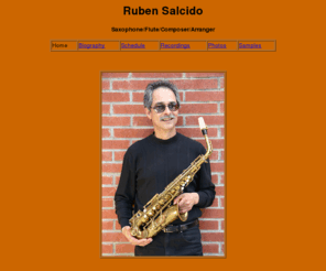 rubensalcido.com: Ruben Salcido - Sal Si Puedes - Latin Jazz CD Release
Ruben tells the musical story of a young field worker's dreams. 
Part Latin, part jazz, this lively, haunting music brings a timeless story to life.