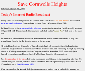 savecornwellsheights.com: Save Cornwells Heights
