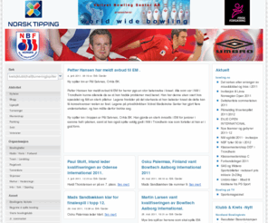 bowling.no: Bowling - Norges Bowlingforbund
Norges Bowlingforbunds offisielle nettsider med nyheter, informasjon, kontaktinfo, organisasjon og annen generell informasjon om bowling som idrett.