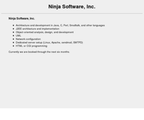 ninjasoft.com: Ninja Software, Inc.
PRIVATE DIRECTORY