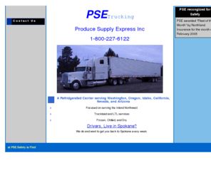 psetrucking.com: PSE Trucking
pse produce supply express trucking spokane wa