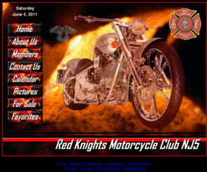 rkmc-nj5.org: Red Knights Motorcycle Club NJ5, Phillipsburg, NJ
