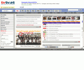 tvtv.at: tvtv.at – Alles andere ist nur Fernsehen
tvtv stellt die einfachste und schnellste Auswahl an TV Programmen und Sendungen aus über 400 europäischen Sendern zur Verfügung. Mit der personalisierten Volltextsuche finden Sie schnell die TV Inhalte, Sendungen, Schauspieler und Genres die Sie interessieren.