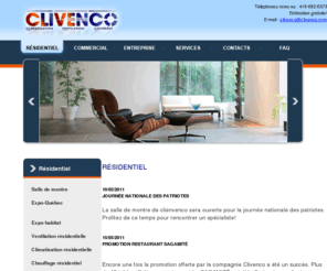 clivenco.com: Clivenco, une entreprise d'expérience depuis 35 ans
Clivenco inc est un entrepreneur en mécanique du bâtiment et cumule plus de 35 ans d'expérience, nous oeuvrons dans le domaine résidentiel commercial et institutionnel. Contactez nous, 418-682-6373