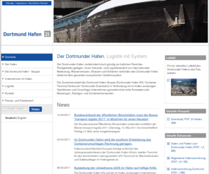 dortmunder-hafen.de: Der Dortmunder Hafen. Logistik mit System
Der Dortmunder Hafen. Logistik mit System. Informationen zum Dortmunder Hafen: Logistikleistungen, Betriebe, Infrastruktur