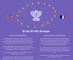 bnaibritheurope.com: Bnai Brith Europe - THE ONLY OFFICIAL WEBSITE (B'nai B'rith Europe, Bnai Brith Europe, BnaiBrith Europe) - Accueil
B'nai B'rith Europe's Official Website - Site Officiel du B'nai B'rith Europe (Bnai Brith Europe, Bnai Brith Europe, BnaiBrith Europe)