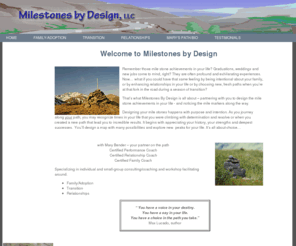 milestonesbydesign.com: Welcome to Milestones By Design, LLC
Milestones By Design is all about – partnering with you to design the mile stone achievements in your life.