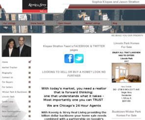 bucktownagents.com: Chicago Illinois Homes for Sale
Chicago Illinois homes for sale, Chicago MLS listings.  Auto home finder and new listings notifier to alert you to the newest homes for sale in Chicago Illinois.