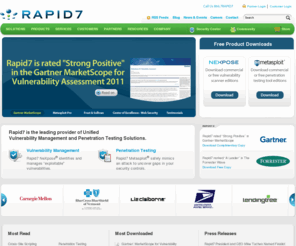 nexpose.com: Vulnerability Management and Penetration Testing | Rapid7
Rapid7 provides vulnerability management, compliance and penetration testing solutions for Web application, network and database security.