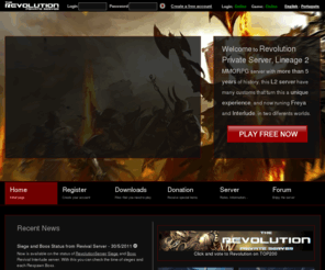 olimpusgames.com: RevolutionServer | Lineage 2 | Lineage2 Freya | Lineage 2 Brasil | LINEAGE II REVOLUTION SERVER Notícias
O Lineage 2 Revolution Private Server, utiliza a versão Freya e possui várias modificações que tornam este servidor único, contando com vários eventos favorecendo o PVP.