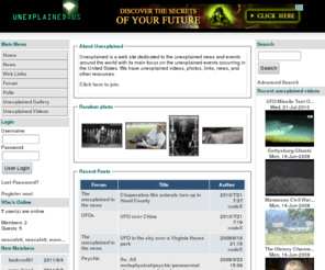 unexplained.us: Unexplained -
The Unexplained