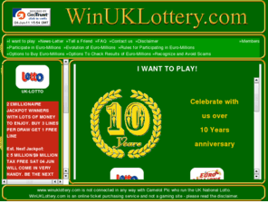 winuklottery.com: Lotto and EuroMillions Ticket Corner - Win UK Lottery
