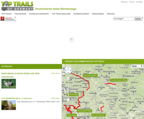 top-trails.info: Top Trails of Germany - Die besten Wanderwege in Deutschland - Wandern
Top Trails of Germany, Deutschlands beste Wanderwege