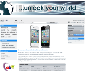 unlocked-mobile.com: Cellulaires débloqués international - double sim - quadribande - Tv mobile - wifi - écran touch - Unlocked Mobile Store
Boutique propulsée par PrestaShop