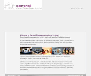 centraldisplay.com: Central Display Productions Ltd. International Exhibitions, Shop Fitting and Interiiors, Conference and Stage sets, Gaming and Bespoke Solutions
 Central Display Productions Ltd. International Exhibitions, Shop Fitting and Interiiors, Conference and Stage sets, Gaming and Bespoke Solutions
